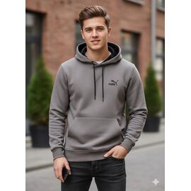 Худи чоловічий MR638 grey р.S-2XL "Moranny" недорого оптом від прямого постачальника