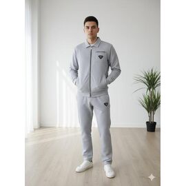 Костюм спортивний чоловічий MR770 grey р.S-2XL "Moranny" недорого оптом від прямого постачальника