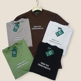 Футболка чоловіча MR782 green р.2XL-5XL "Moranny" недорого оптом від прямого постачальника