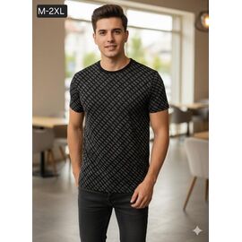 Футболка чоловіча MR830 black р.M-2XL "Moranny" недорого оптом від прямого постачальника