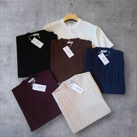 Фотография Футболка мужская MR854 wine р.M-2XL "Moranny" недорого оптом от прямого поставщика