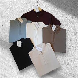 Фотография Футболка мужская MR859 brown р.M-2XL "Moranny" недорого оптом от прямого поставщика