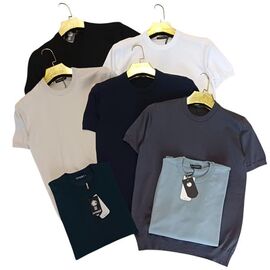 Фотография Футболка мужская MR928 d.grey р.M-2XL "Moranny" недорого оптом от прямого поставщика