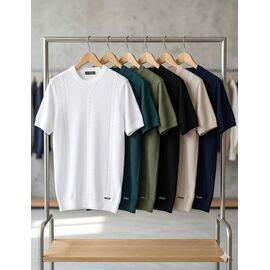 Фотография Футболка мужская MR935 l.green р.M-2XL "Moranny" недорого оптом от прямого поставщика