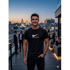 Фотография Футболка мужская MR961 black р.S-2XL "Moranny" недорого оптом от прямого поставщика