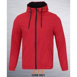 Фотография Ветровка мужская 8821 red р.46-54 "AZT" недорого оптом от прямого поставщика