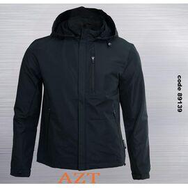 Фотография Ветровка мужская 89139-4 navy р.46-54 "AZT" недорого оптом от прямого поставщика