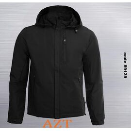 Фотография Ветровка мужская 89139-5 black р.46-54 "AZT" недорого оптом от прямого поставщика