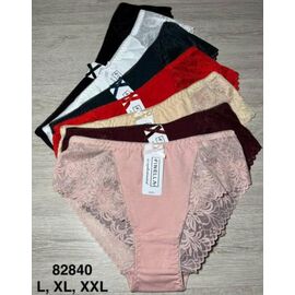 Труси жіночі 82840 mix р.L-2XL "Comfort" недорого оптом від прямого постачальника