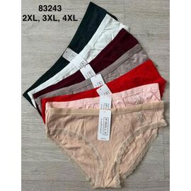 Труси жіночі 83243 mix р.2XL-4XL "Comfort" недорого оптом від прямого постачальника