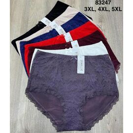 Труси жіночі 83247 mix р.3XL-5XL "Comfort" недорого оптом від прямого постачальника