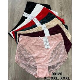 Труси жіночі 90120 mix р.XL-3XL "Comfort" недорого оптом від прямого постачальника