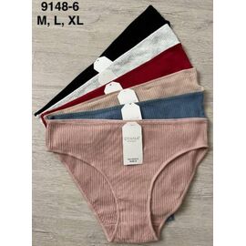 Труси жіночі 9148-6 mix р.M-XL "Comfort" недорого оптом від прямого постачальника