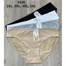 Труси жіночі 4335 mix р.2XL-5XL "Comfort" недорого оптом від прямого постачальника