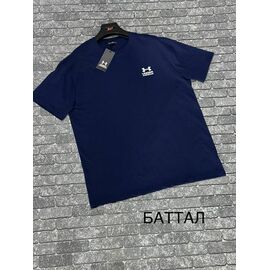 Футболка чоловіча F1128 blue р.3XL-4XL "F.T.H" недорого оптом від прямого постачальника