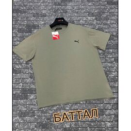 Футболка чоловіча F1141 olive р.3XL-4XL "F.T.H" недорого оптом від прямого постачальника