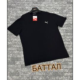 Футболка чоловіча F1142 black р.3XL-4XL "F.T.H" недорого оптом від прямого постачальника