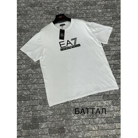 Футболка чоловіча F1148 white р.3XL-4XL "F.T.H" недорого оптом від прямого постачальника