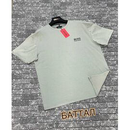 Футболка чоловіча F1150 l.grey р.3XL-4XL "F.T.H" недорого оптом від прямого постачальника