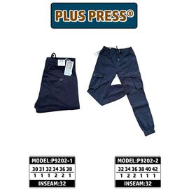 Штани чоловічі утеплені P9202-1 navy р.30-38 "Resalsa" недорого оптом від прямого постачальника