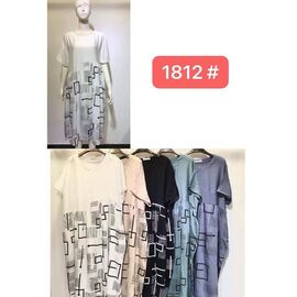 Сукня літня жіноча 1812 mix р.4XL-5XL "Saint Wish" недорого оптом від прямого постачальника