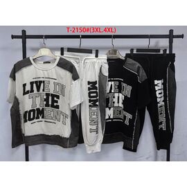 Костюм жіночий 2150 mix р.3XL-4XL "Saint Wish" недорого оптом від прямого постачальника