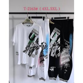 Костюм жіночий 2163 mix р.4XL-5XL "Saint Wish" недорого оптом від прямого постачальника