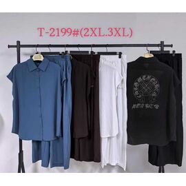 Костюм жіночий 2199 mix р.2XL-3XL "Saint Wish" недорого оптом від прямого постачальника