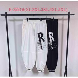 Штани спортивні жіночі 2331 white р.XL-5XL "Saint Wish" недорого оптом від прямого постачальника