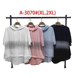 футболка жіноча 3070 mix р.XL-2XL "Saint Wish" недорого оптом від прямого постачальника