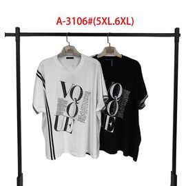 футболка жіноча A3106 mix р.5XL-6XL "Saint Wish" недорого оптом від прямого постачальника