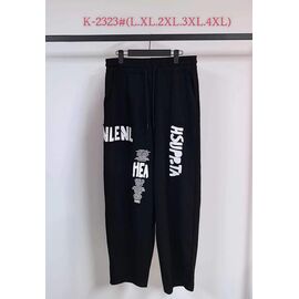Штани спортивні жіночі K2323 black р.L-4XL "Saint Wish" недорого оптом від прямого постачальника