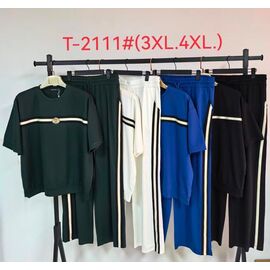 Костюм жіночий T2111 mix р.3XL-4XL "Saint Wish" недорого оптом від прямого постачальника