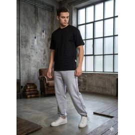 Штани спортивні чоловічі 2223 l.grey р.S-2XL "Moranny" недорого оптом від прямого постачальника