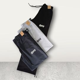 Штани спортивні чоловічі 2233 d.grey р.S-2XL "Moranny" недорого оптом від прямого постачальника