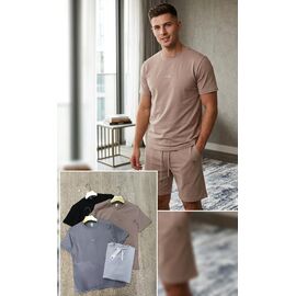 Костюм чоловічий MR1044 beige р.S-2XL "Moranny" недорого оптом від прямого постачальника