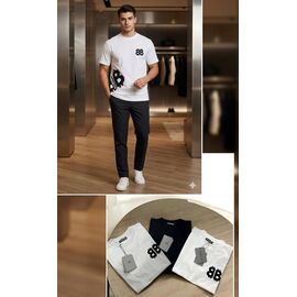 Футболка чоловіча MR1099 black р.S-2XL "Moranny" недорого оптом від прямого постачальника