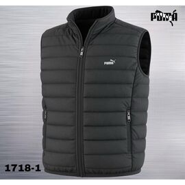 Фотография Жилетка мужская 1718-2 d.grey р.46-54 "AZT" недорого оптом от прямого поставщика