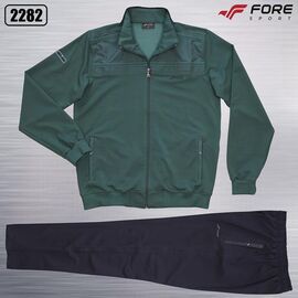 Фотография Костюм спортивный мужской 2282 green р.XL-3XL "AZT" недорого оптом от прямого поставщика