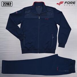 Фотография Костюм спортивный мужской 2282 navy-red р.XL-3XL "AZT" недорого оптом от прямого поставщика