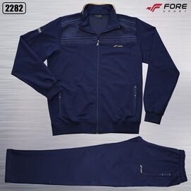 Фотография Костюм спортивный мужской 2282 navy-yellow р.XL-3XL "AZT" недорого оптом от прямого поставщика