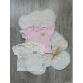 Фотография Футболка детская на девочку 1003 pink р.0.3-1 "Emir kids" недорого оптом от прямого поставщика