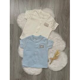 Фотография Футболка детская на мальчика 1005 white р.0.3-1 "Emir kids" недорого оптом от прямого поставщика