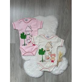 Фотография Боди на девочку 1019 white р.0.3-1 "Emir kids" недорого оптом от прямого поставщика