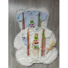 Фотография Боди на мальчика 1024 l.blue р.0.3-1 "Emir kids" недорого оптом от прямого поставщика