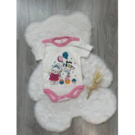 Фотография Боди на девочку 1031 white р.0.3-1 "Emir kids" недорого оптом от прямого поставщика