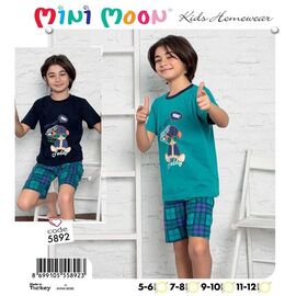 Фотография Пижама детская лёгкая на мальчика DS345-5892 black р.5-12 "Disneyopt kids" недорого оптом от прямого поставщика