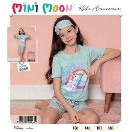 Фотография Пижама детская лёгкая на девочку DS366-5069 mint р.13-16 "Disneyopt kids" недорого оптом от прямого поставщика