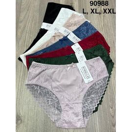 Труси жіночі 90988 mix р.L-2XL "Comfort" недорого оптом від прямого постачальника
