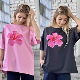 Фотография Футболка детская на девочку S55 pink р.34-42 "Safi" недорого оптом от прямого поставщика